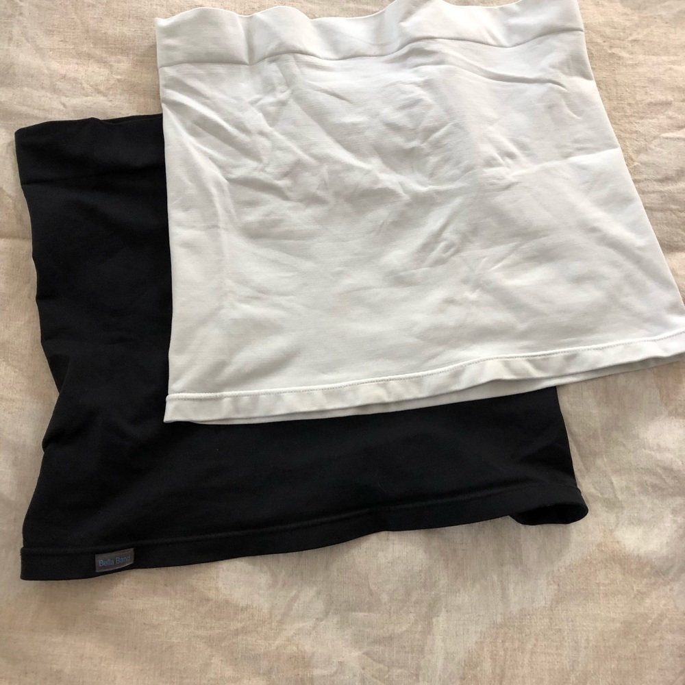 Maternity Bella Bands- size 2 (black and white)